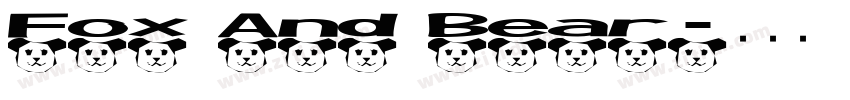 Fox And Bear字体转换